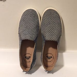 Polka dot roxy shoes